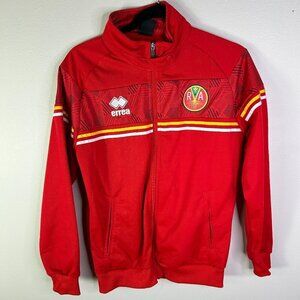 errea Men's Red RA Sport Zipper Jacket Size M